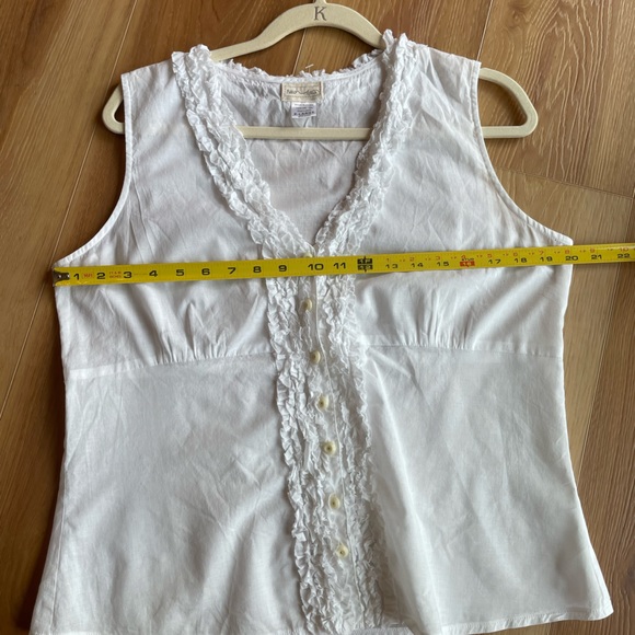 neesh by D.A.R. white, %100 cotton, nwt, Sz XL - Picture 6 of 7